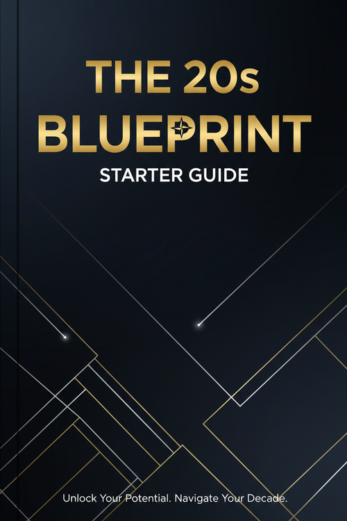 The 20s Blueprint Starter Guide eBook cover