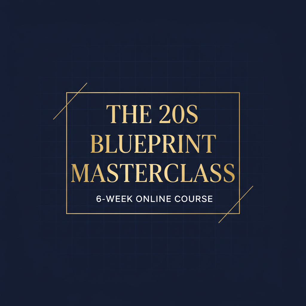 The 20s Blueprint Masterclass cover